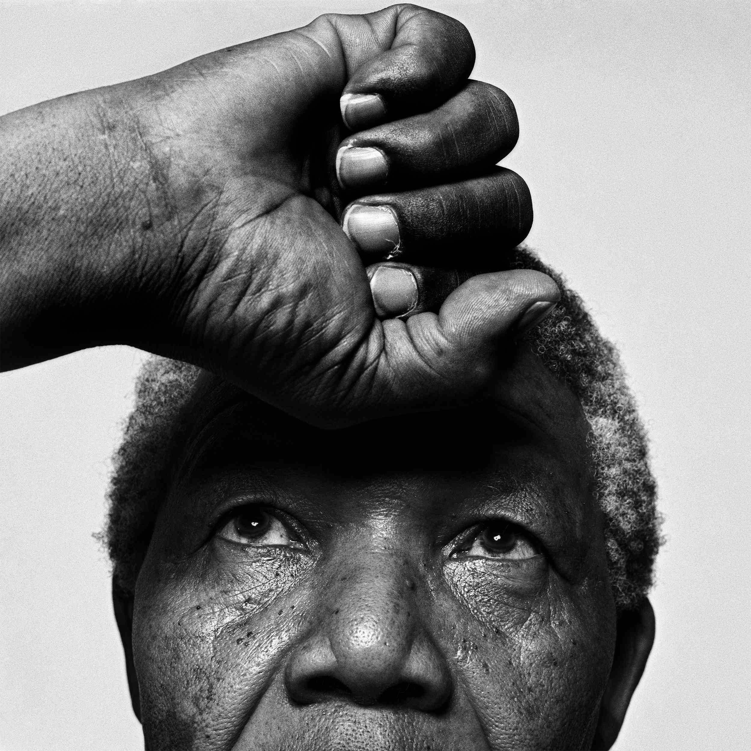 Nelson Mandela, president, Stockholm, photo by Hans Gedda 1990